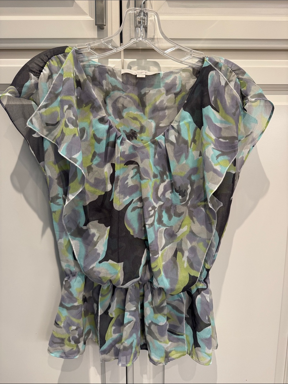 LOFT pullover blouse XS
